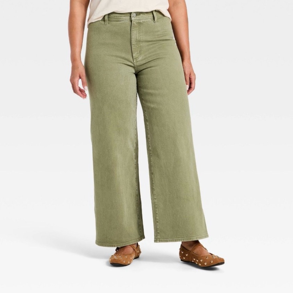 NEW Universal Thread Sailer Wide Leg Ankle Jeans